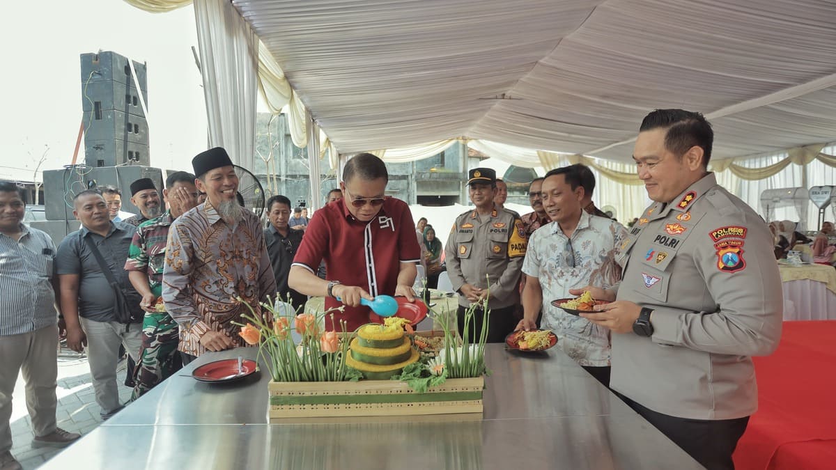 Peresmian Dapur SPPG Bharadaksai 91 di Desa Lebakadi Sugio Lamongan dukung Program Makan Bergizi Nasional