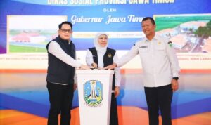 Gubernur Khofifah meresmikan gedung baru UPT RSBL Pasuruan untuk penguatan layanan rehabilitasi ODGJ Jawa Timur