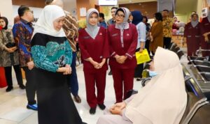 Gubernur Khofifah meresmikan RS KORPRI Pura Raharja sebagai aset KORPRI Pemprov Jatim di Surabaya