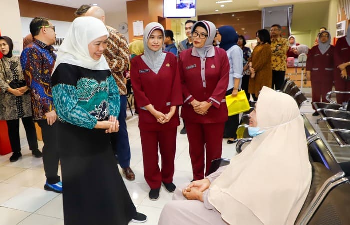 Gubernur Khofifah meresmikan RS KORPRI Pura Raharja sebagai aset KORPRI Pemprov Jatim di Surabaya