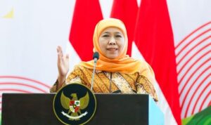Gubernur Khofifah membuka sosialisasi pengelolaan talenta digital bersama 2.600 pendidik Jatim