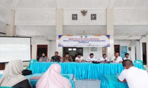 Musdes APBDes 2026 Desa Pengumbulanadi dihadiri Bhabinkamtibmas dan Babinsa