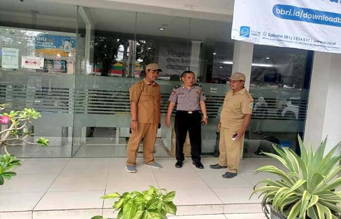 Patroli presisi Polsek Tikung di objek vital untuk mencegah kejahatan 4C di Kecamatan Tikung