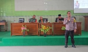 Sosialisasi Asmara Centil Polsek Tikung cegah bullying di SMK Islam Tikung