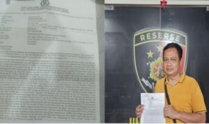 Warga Lamongan melaporkan dugaan sengketa tanah sawah ke Polres Lamongan